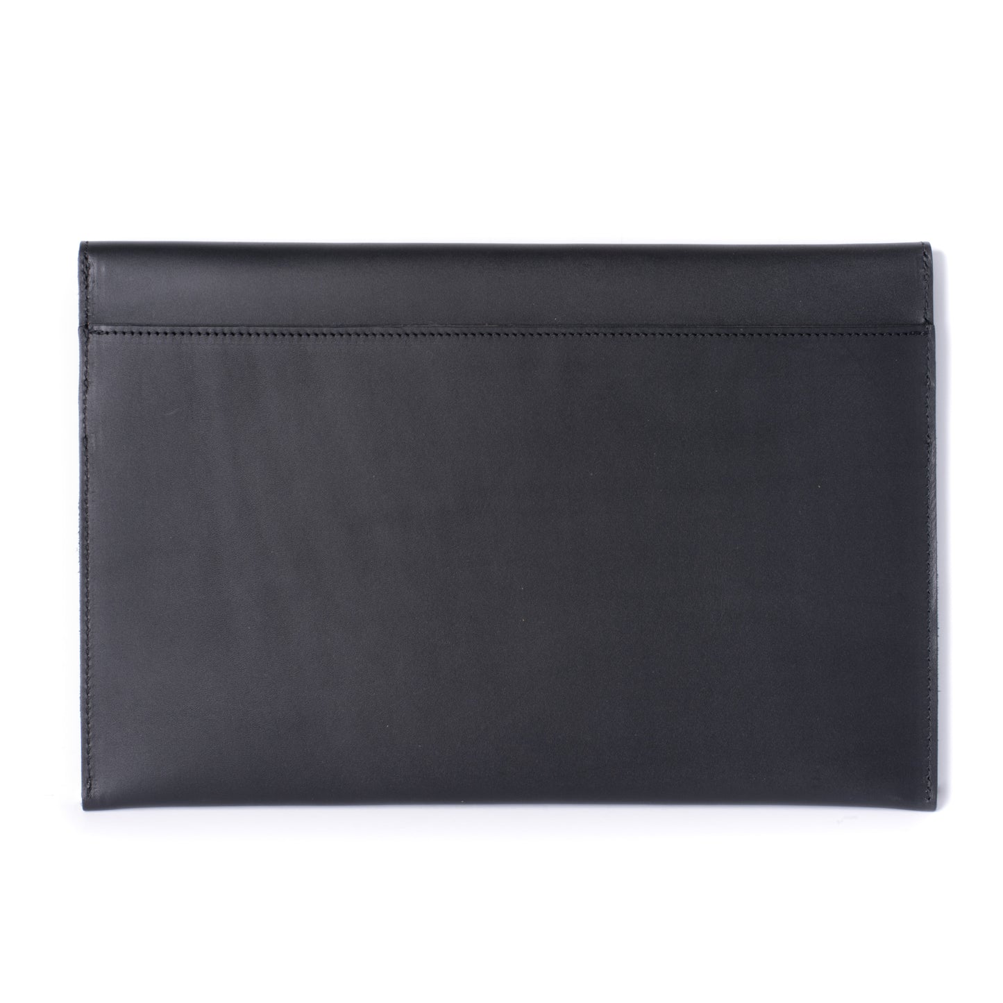 Leather MacBook Envelope Case - Midnight