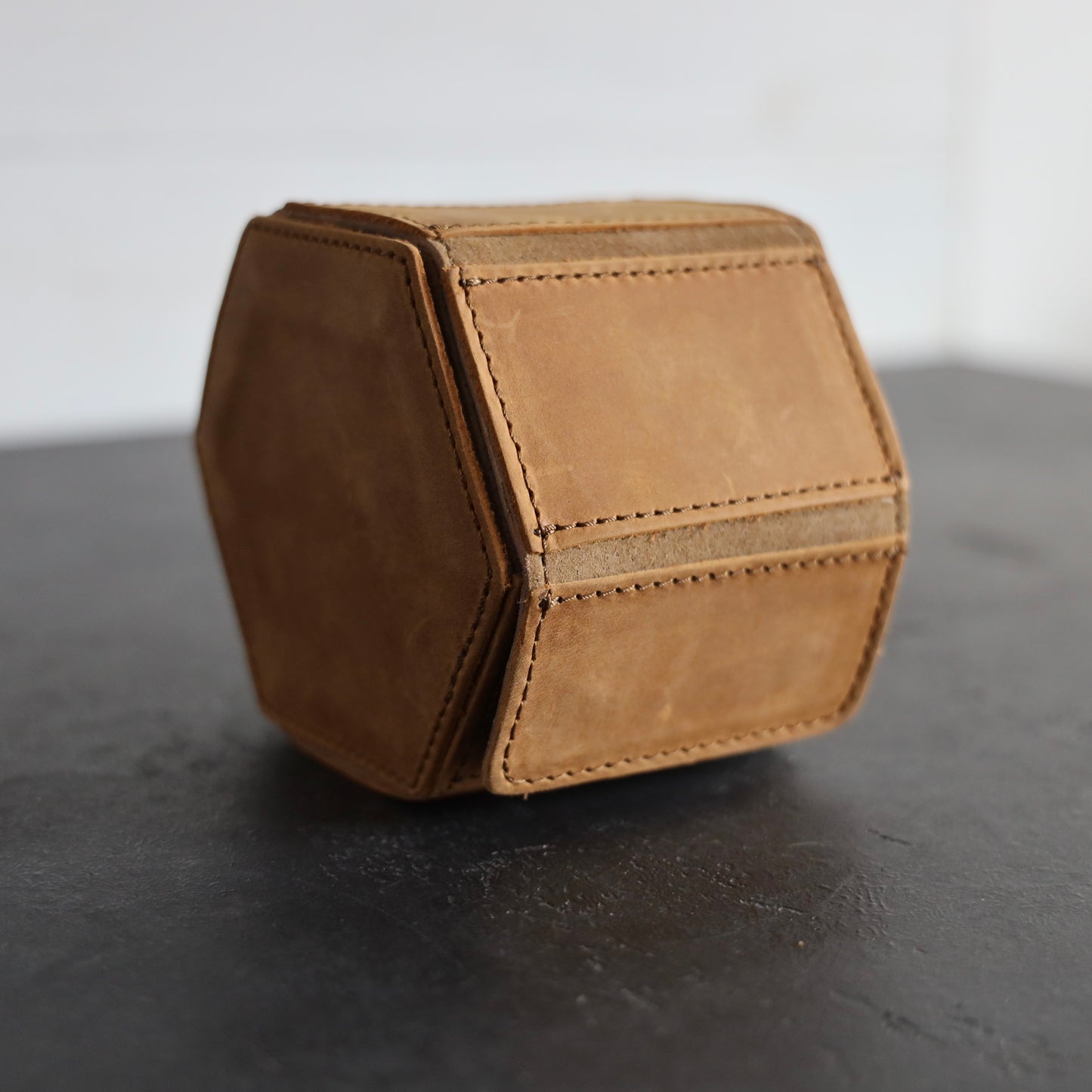 Leather Watch Case - Tobacco