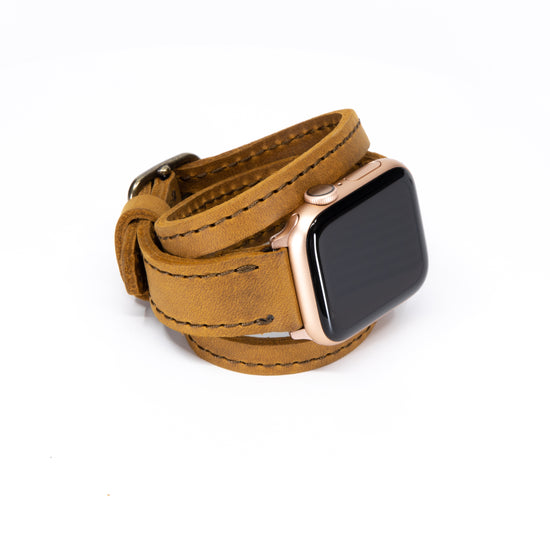 Load image into Gallery viewer, Triple Tour™ Apple Watch Band - Tobacco
